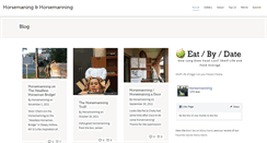 Desktop Screenshot of horsemanning.com