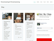 Tablet Screenshot of horsemanning.com